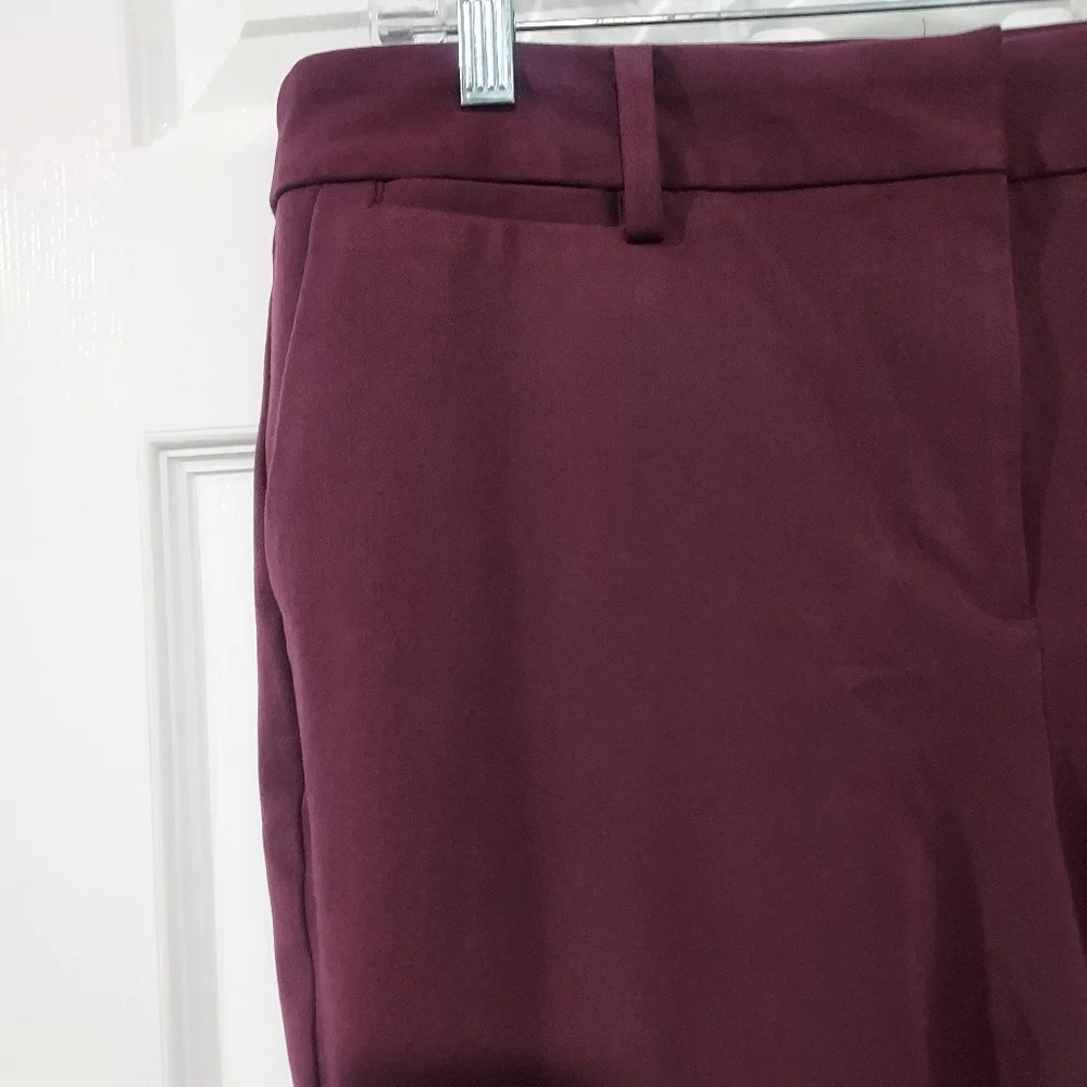 Talbots Merlot Barely Boot Pants In Size 14 P - P… - image 2